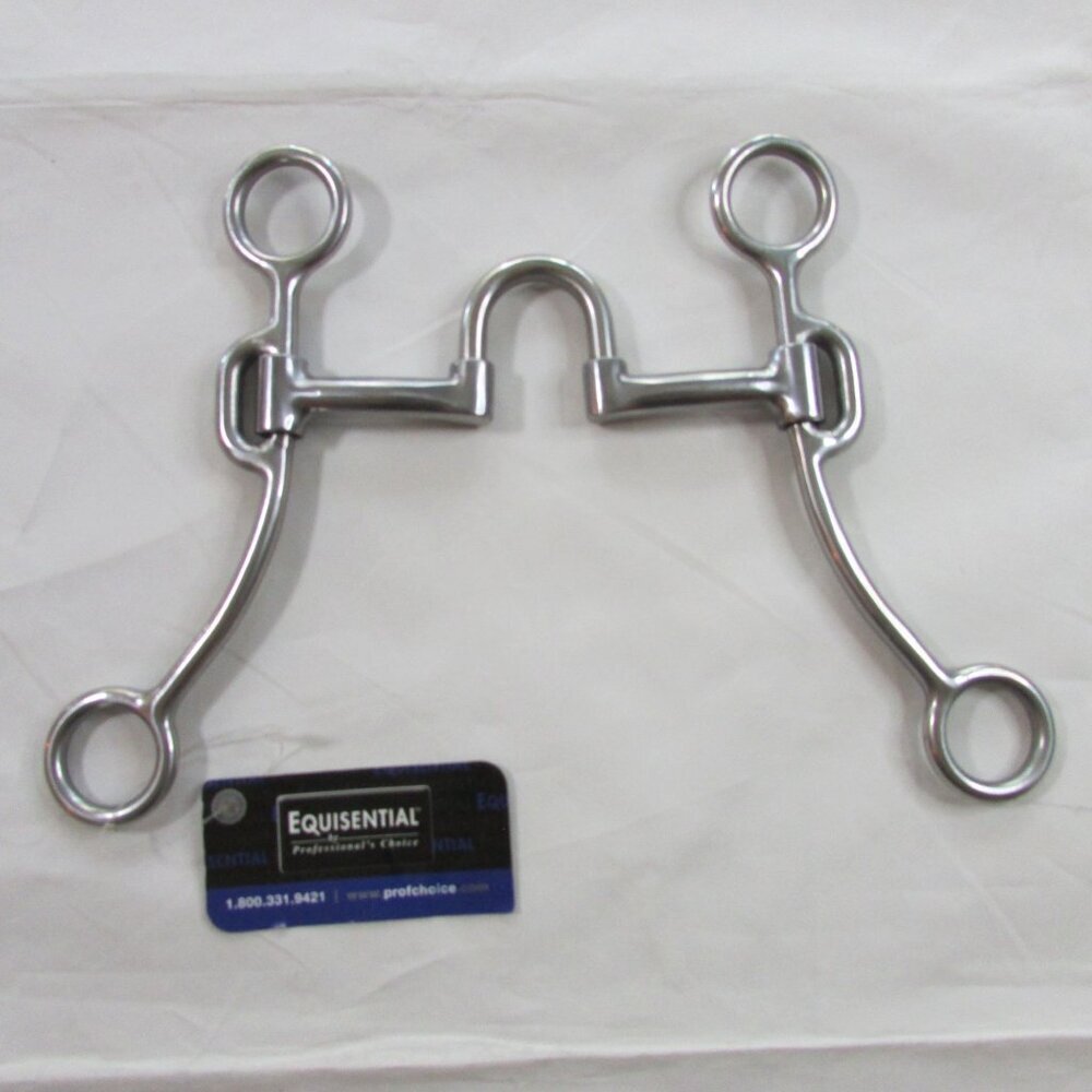 Equisential Professional's Choice 7" Long Shank Correction 5 1/8" Mouth Bit EQB-